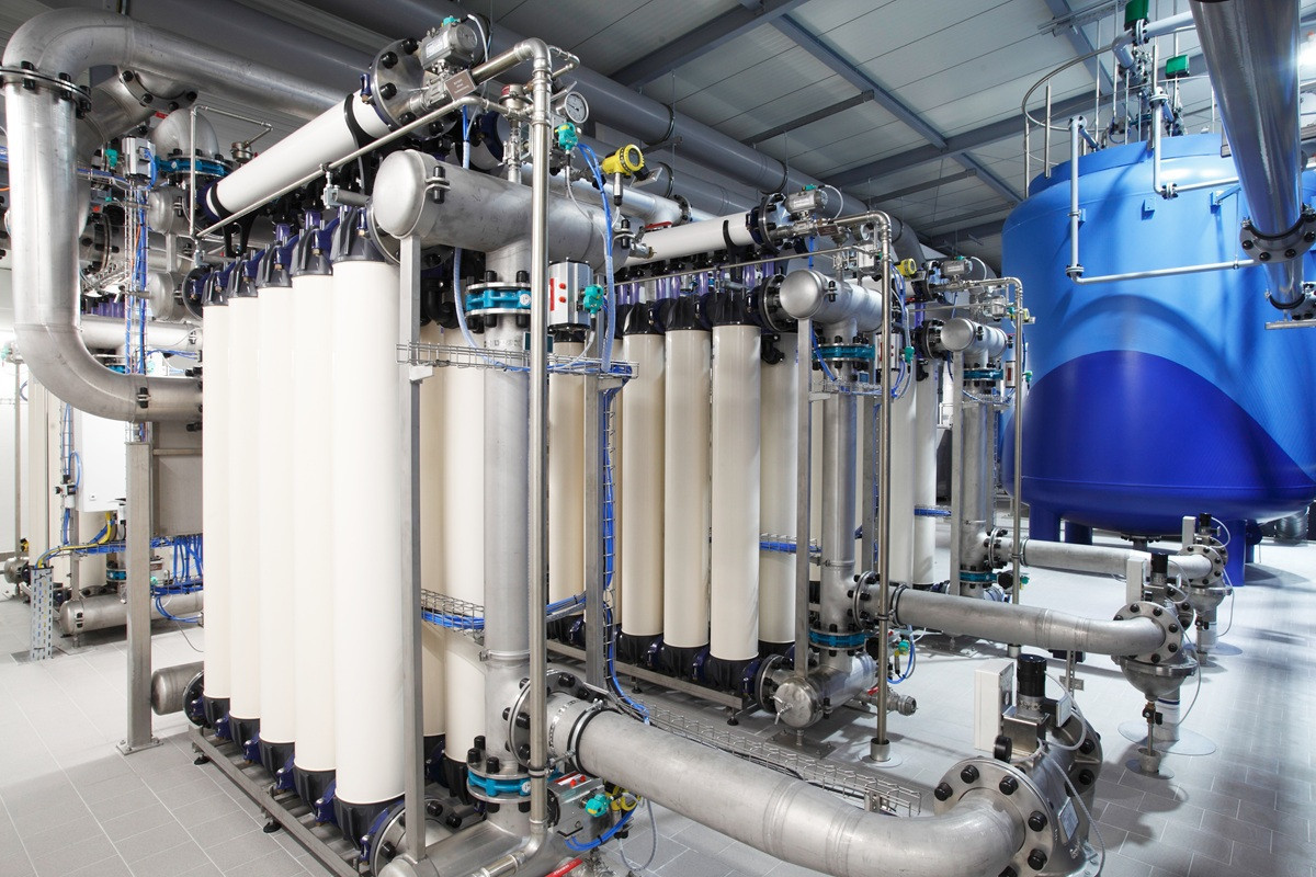 Technische Anlagen im Wasserwerk Technische Anlagen im Wasserwerk